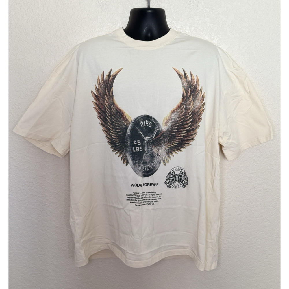Darc Sport Shirt Limited Edition 1 of 1000 Wolves Forever Mens 3XL Oversized Gym